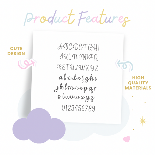 Font stamp set S2