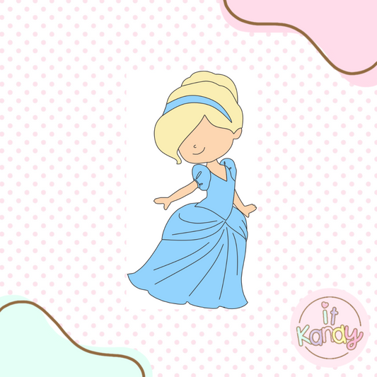 Cinderella inspired multi pc cookie cutter