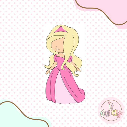 Sleeping beauty inspired multi pc cookie cutter