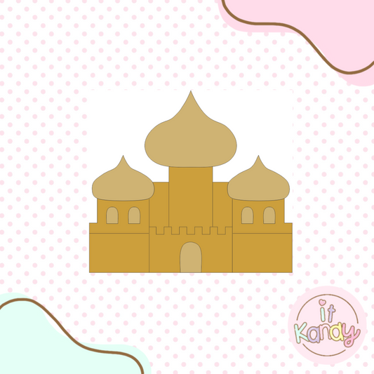 Aladdin inspired castle multi pc cookie cutter