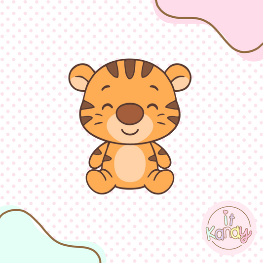 Baby Tiger multi pc cookie cutter
