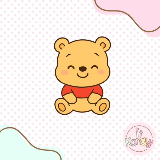 Baby pooh multi pc cookie cutter