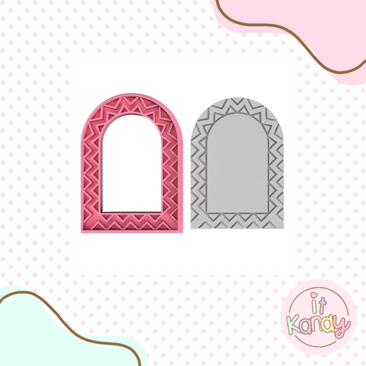 Safari backdrop cutter and stamp set S2