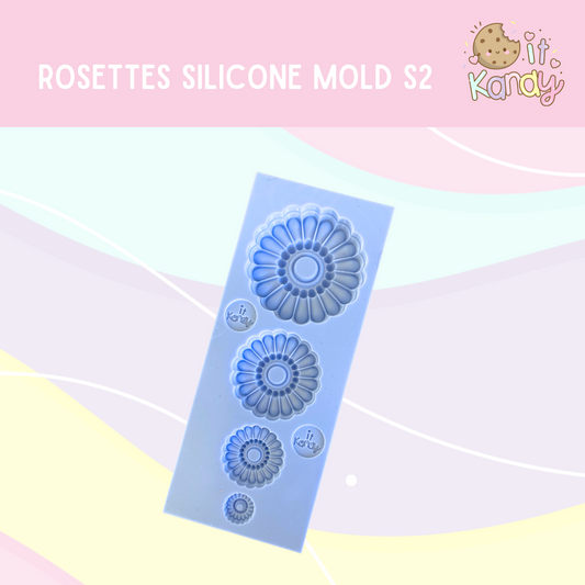 Rosettes Silicone Mold S2