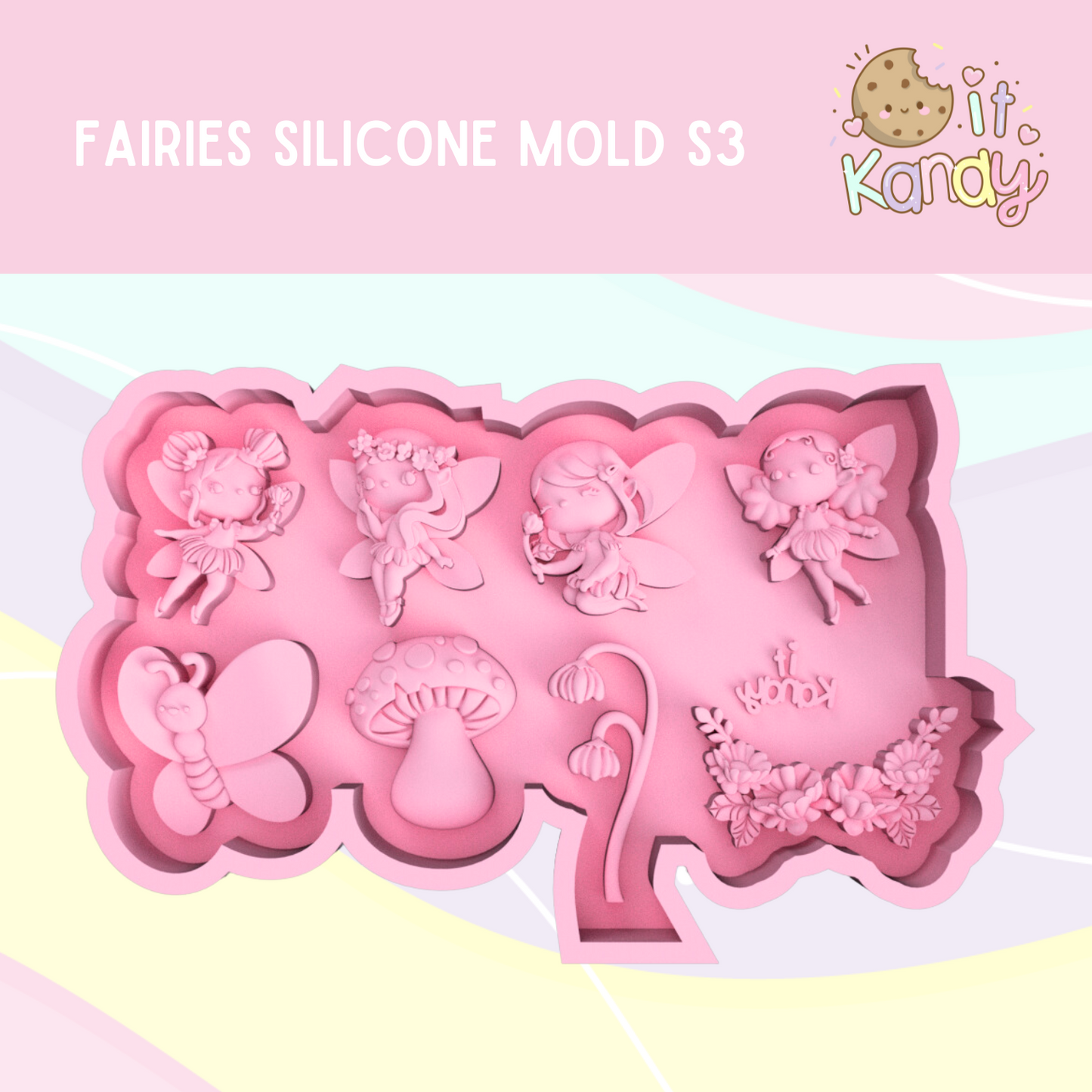 Small Fairies Silicone Mold S3