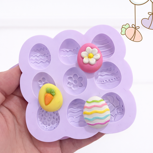 Mini Bunny Eggs silicone Mold