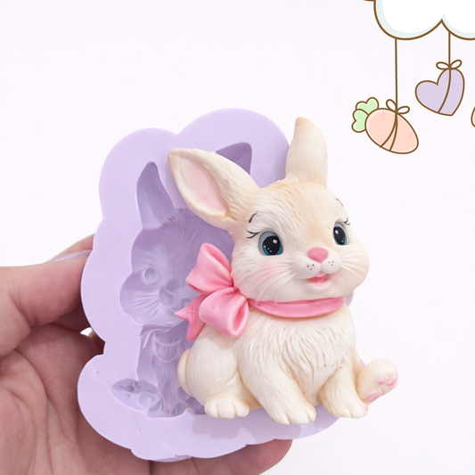 Coquette Bunny silicone Mold