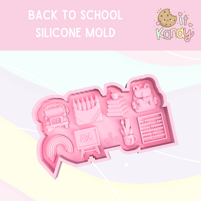 Small back to school Silicone Mold