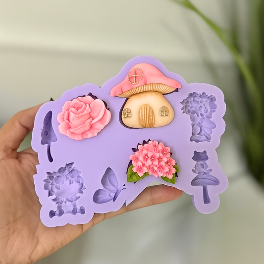 Large Fairies Silicone Mold S2