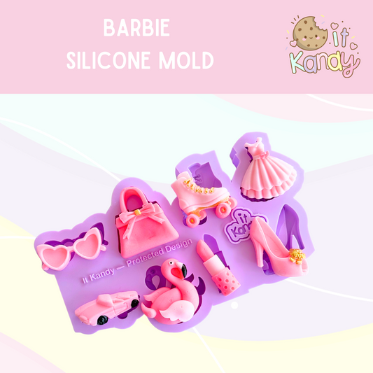 Large barbie Silicone Mold