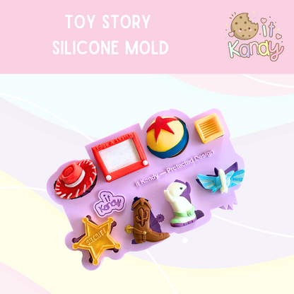 Small toy story Silicone Mold
