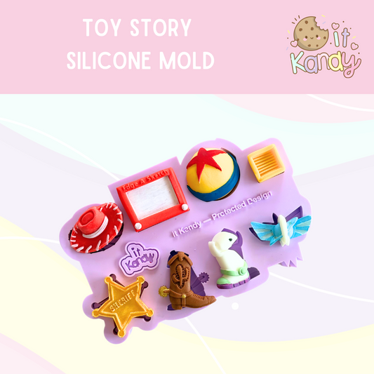 Small toy story Silicone Mold