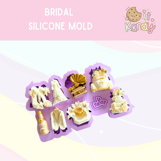 Large bridal Silicone Mold