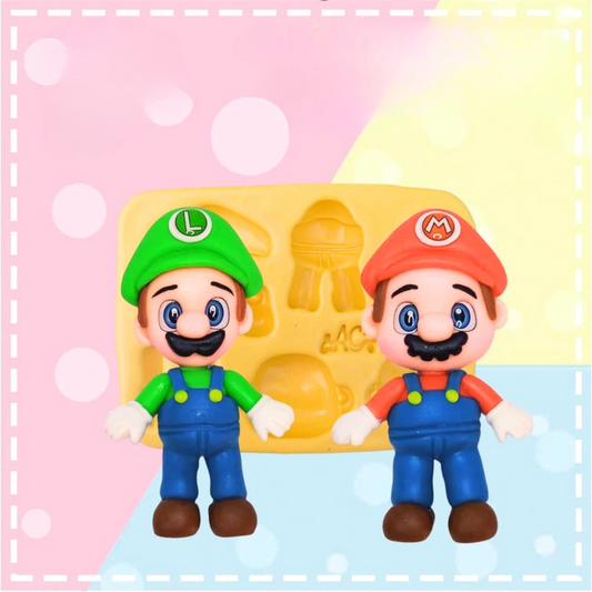 Super bros silicone mold