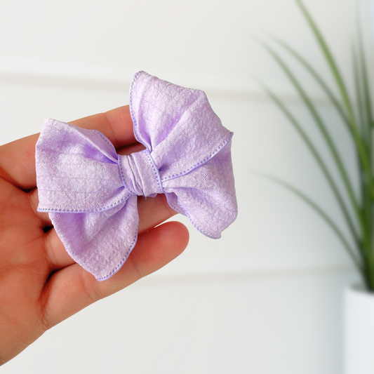 Lavender Decorating Bows – 3” (Set of 6)