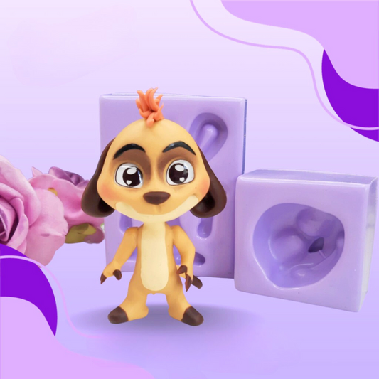 Timon inspired silicone mold kit