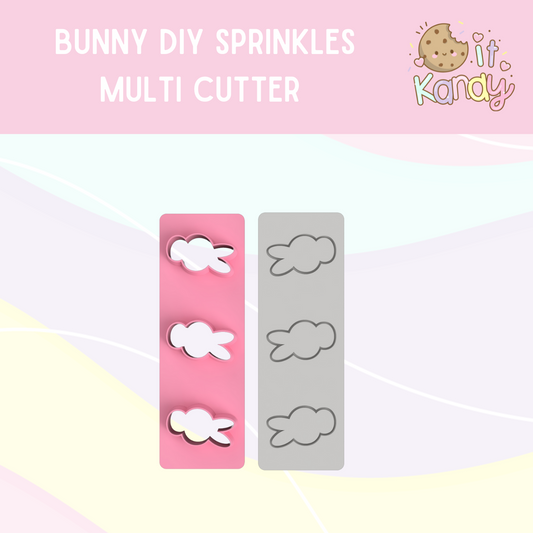 Bunny diy sprinkles multi cutter