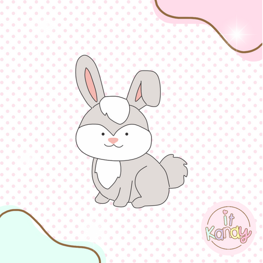 Bunny cookie cutter S2