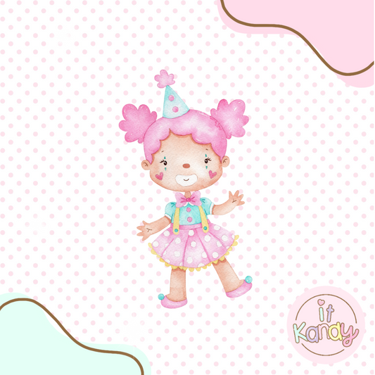 Circus clown multi pc cookie cutter