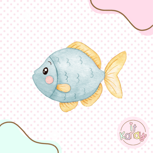 Fish multi pc cookie cutter