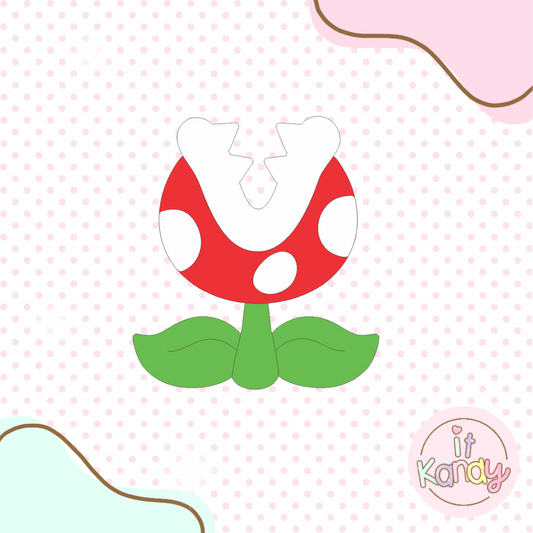Piranha plant multi pc cookie cutter