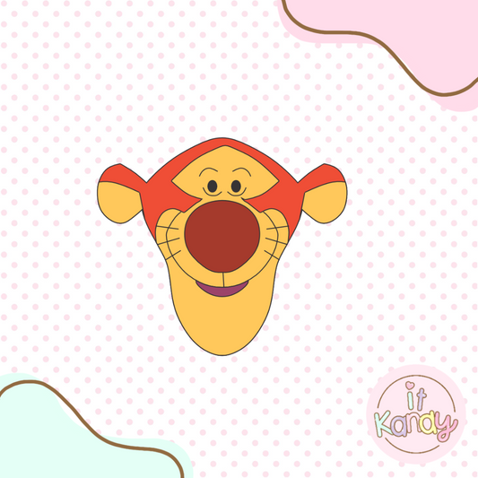 Tiger inspired multi pc cookie cutter