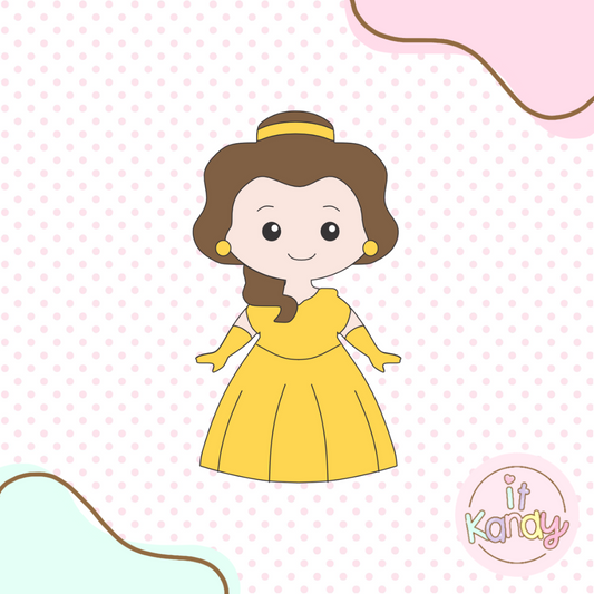 belle inspired multi pc cookie cutter S2