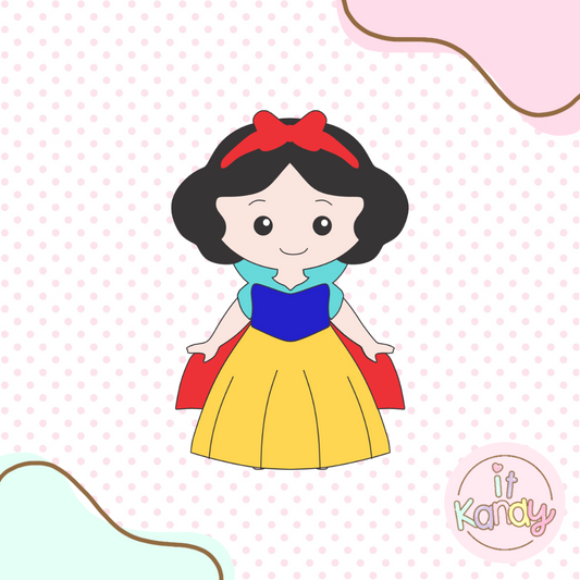 Snow white inspired multi pc cookie cutter S2
