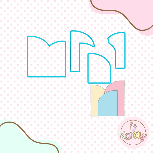 Arch backdrop multi pc cookie cutter S2