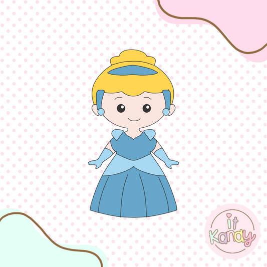 Cinderella inspired multi pc cookie cutter S2