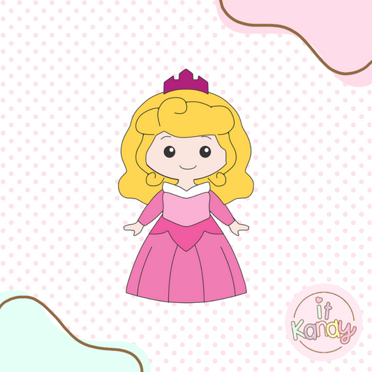 Sleeping beauty inspired multi pc cookie cutter S2