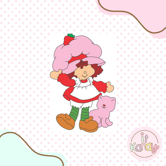 Strawberry shortcake inspired multi pc cookie cutter