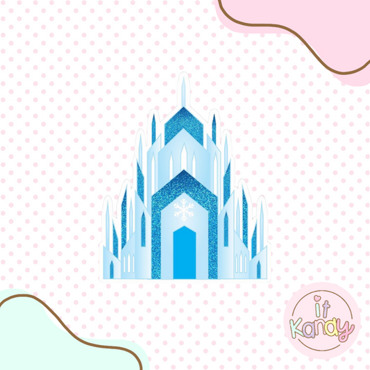 Frozen inspired castle multi pc cookie cutter