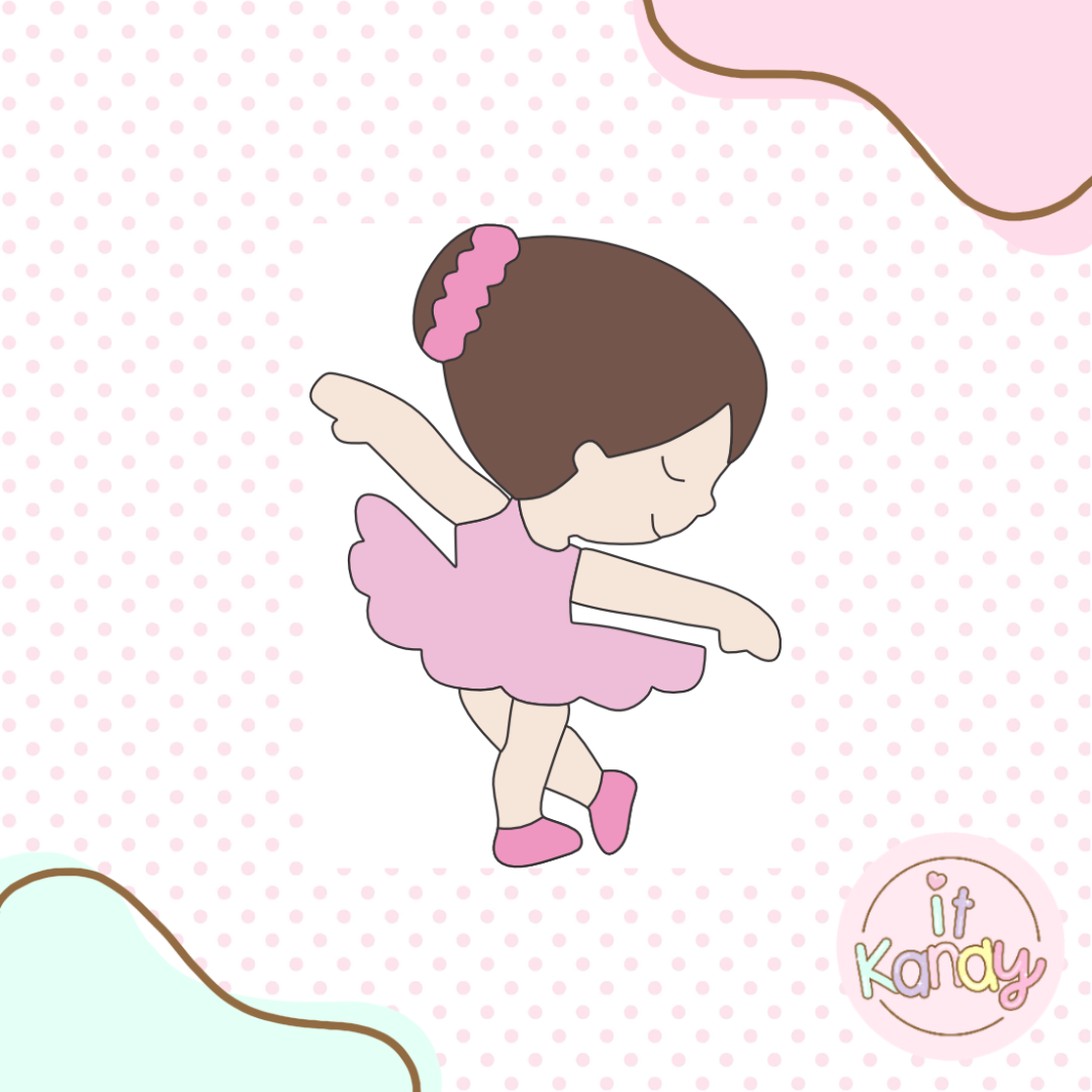 Ballerina multi pc cookie cutter