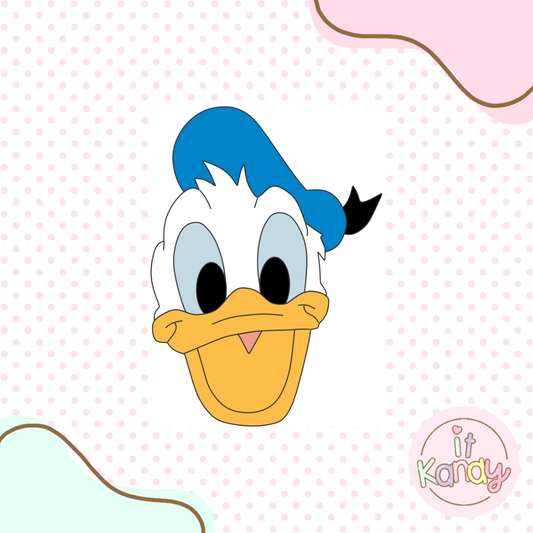 Donald duck inspired multi pc cookie cutter