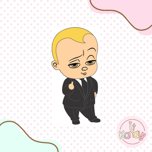 Baby boss inspired multi pc cookie cutter