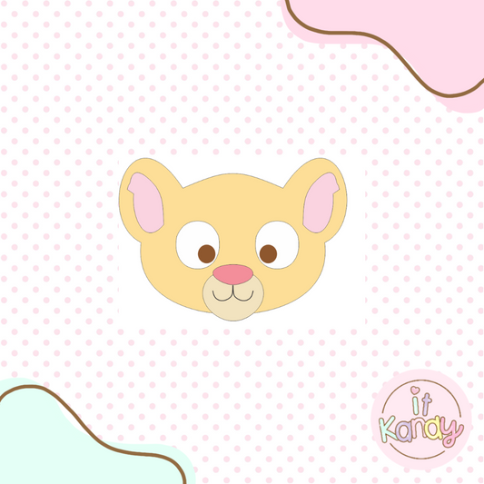 Nala inspired multi pc cookie cutter