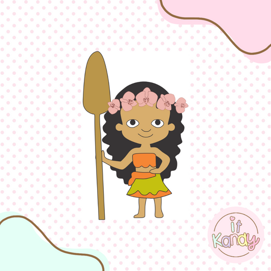 Moana inspired multi pc cookie cutter