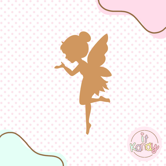 Fairy silhouette cookie cutter