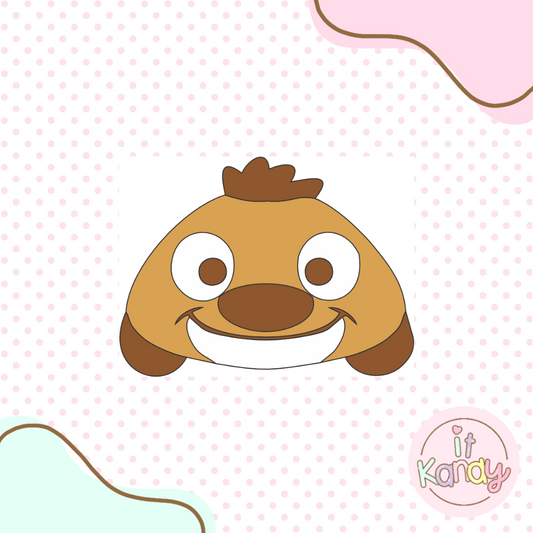 Timon inspired multi pc cookie cutter