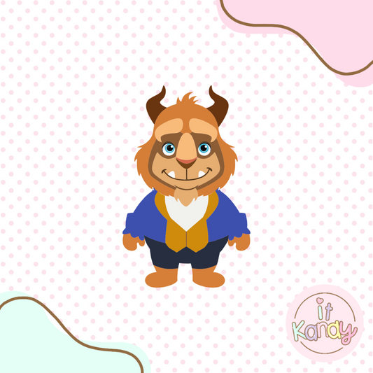 Beast inspired multi pc cookie cutter