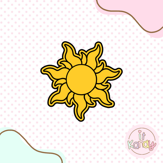 Sun cookie cutter set
