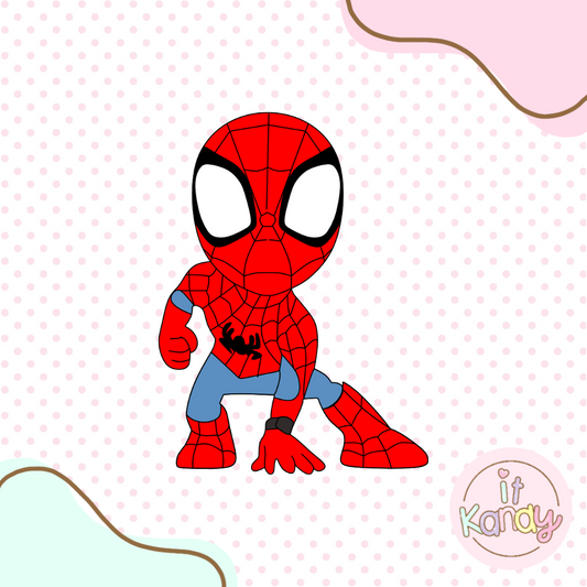 Spiderman inspired multi pc cookie cutter S3