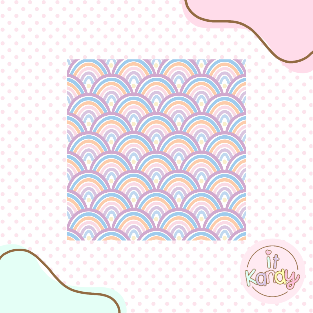 Bluey inspired pattern acrylic embosser S3