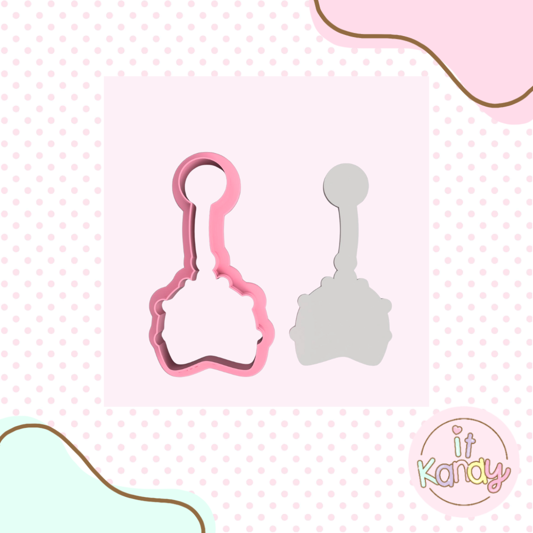 Baby rainbow toy cookie cutter