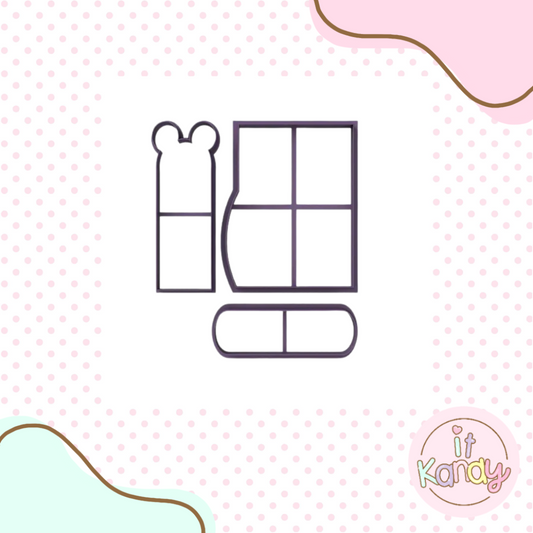 M mouse multi frame cookie cutter