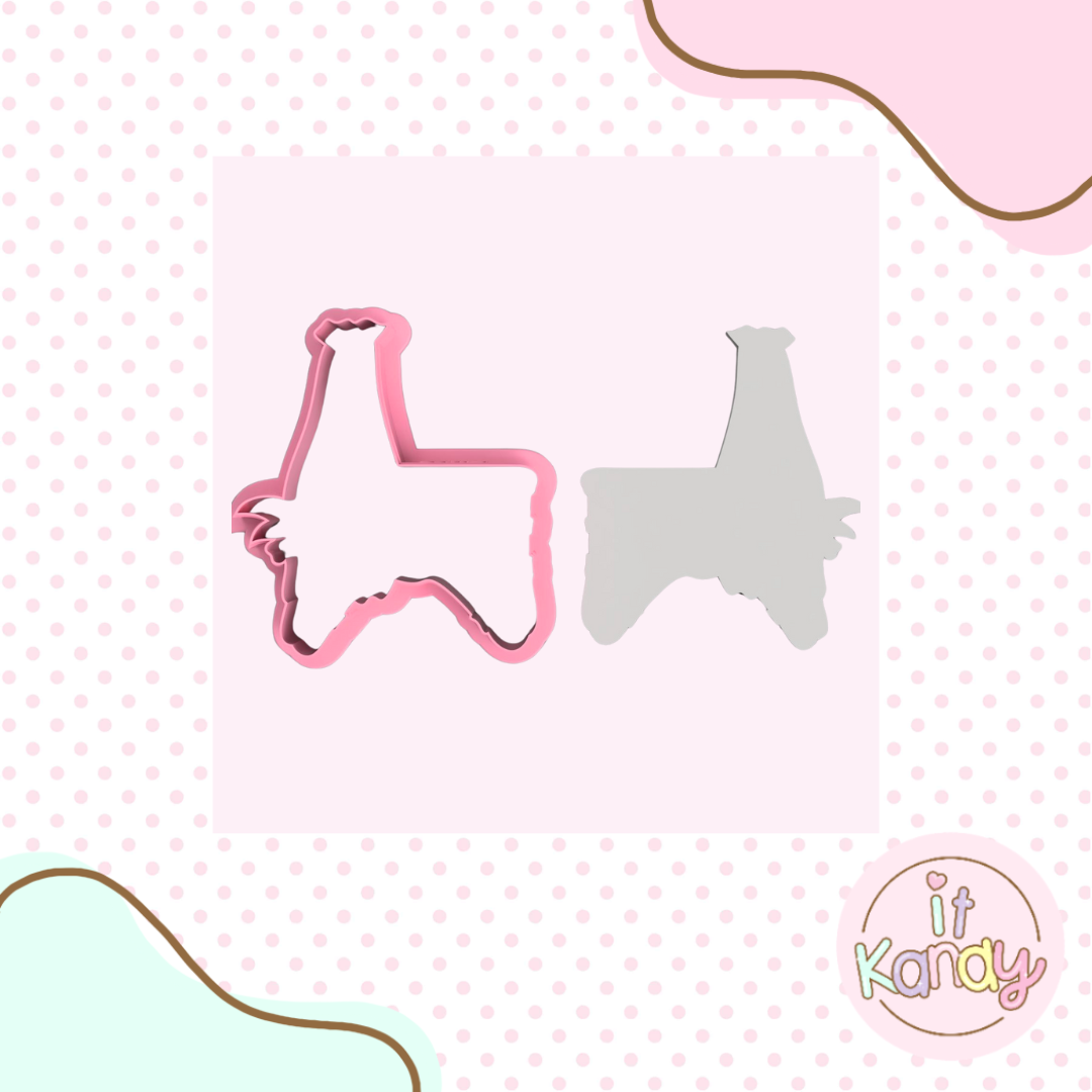 Baby boho crib cookie cutter