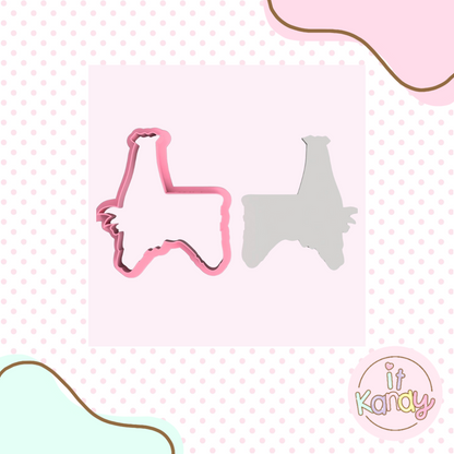 Baby boho crib cookie cutter