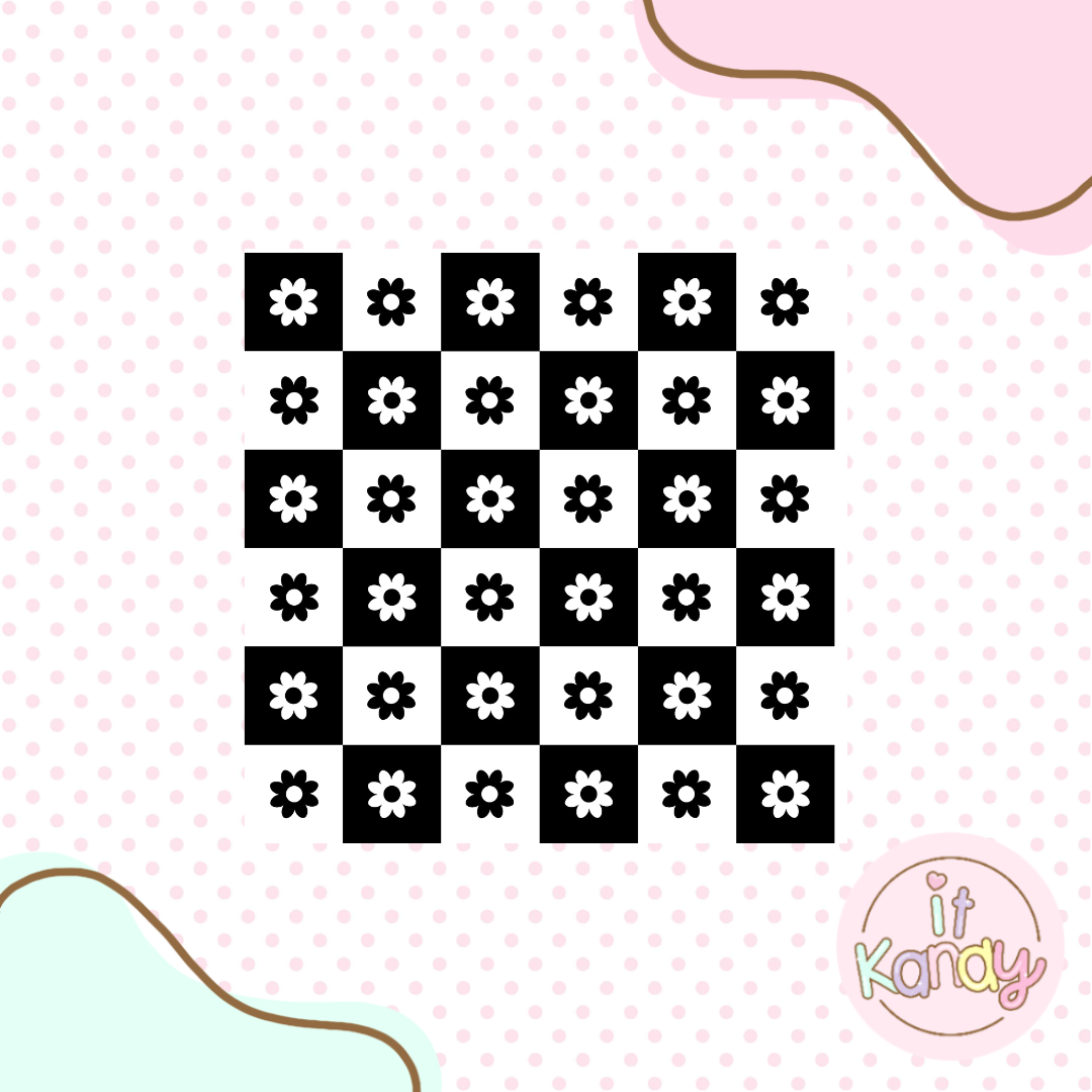 Groovy pattern acrylic embosser