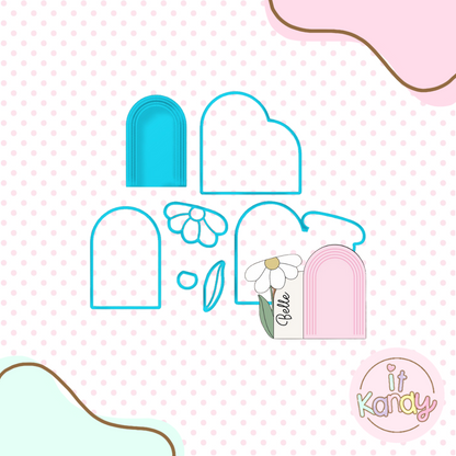 Flower frame multi pc cookie cutter